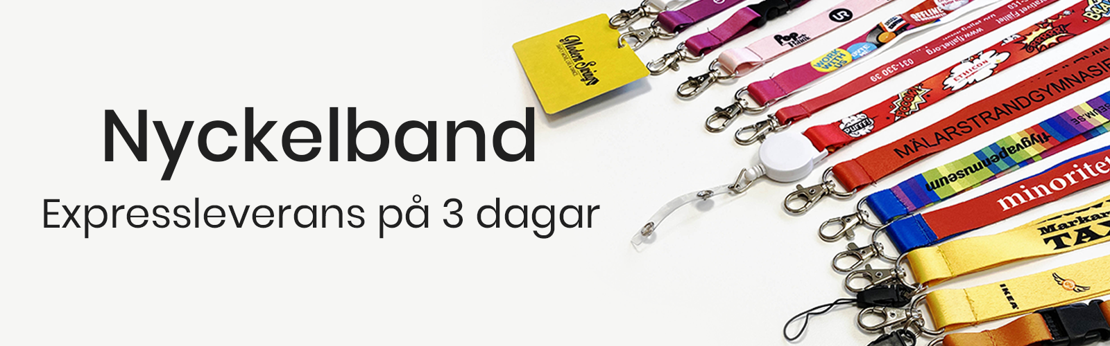 Nyckelband express 3 dagar